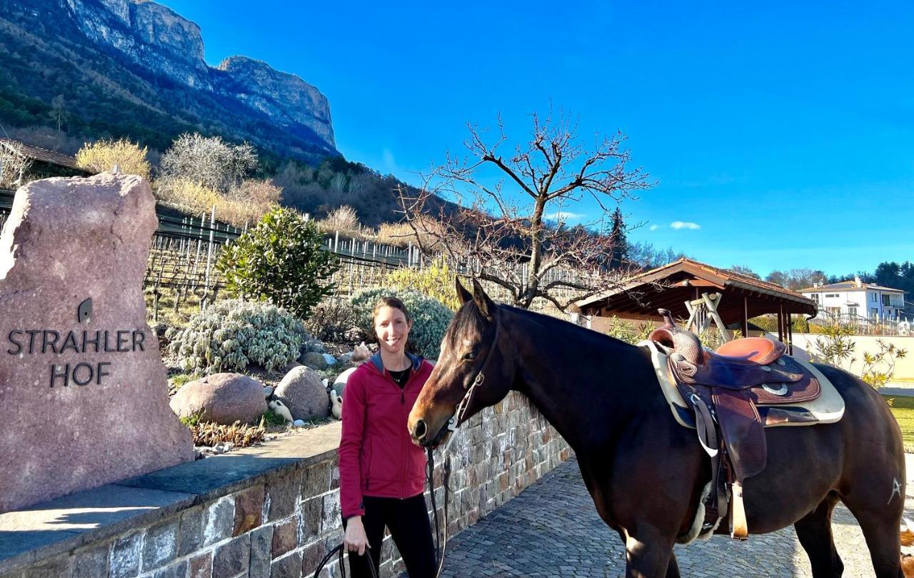 Strahlerhof Daire Appiano Sulla Strada Del Vino Dış mekan fotoğraf